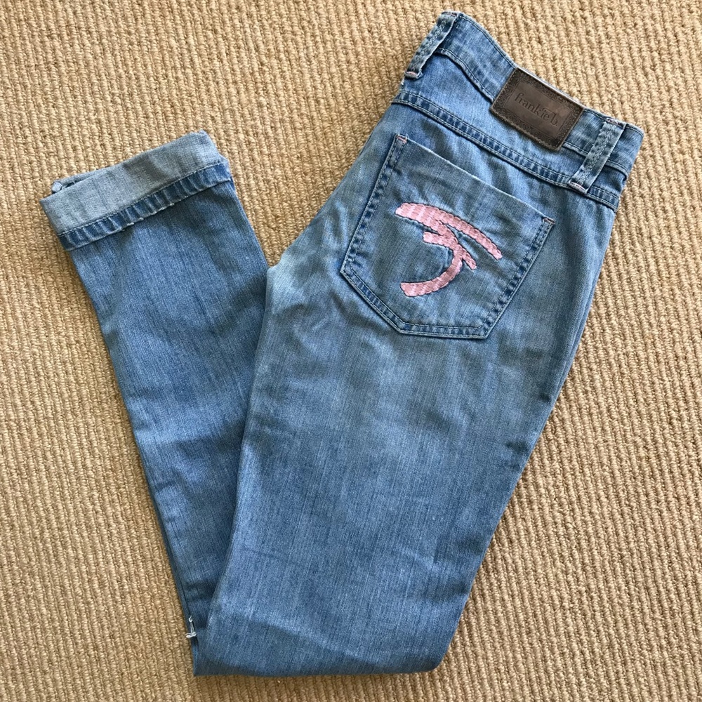 Frankie B ripped jeans
